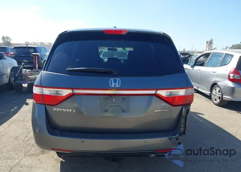 2012 Honda Odyssey Touring/Touring Elite from USA, damaged, VIN 5FNRL5H98CB049659